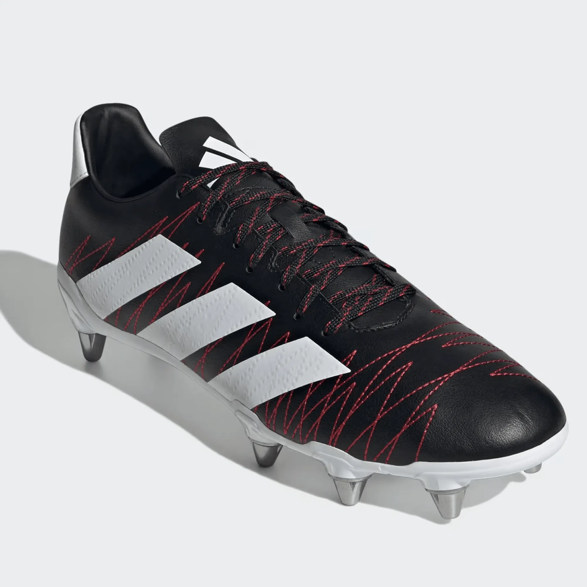 adidas Kakari SG - Core Black/White/Better Scarlet