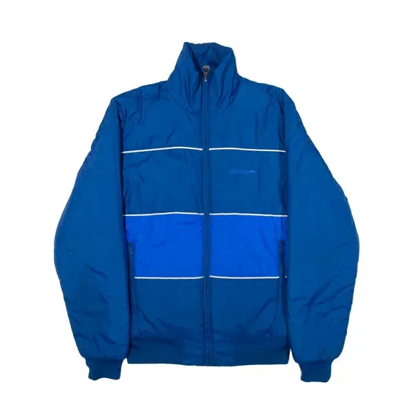 ADIDAS Reversible Insulated Mens Quilted Jacket Blue S