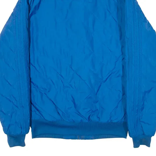 ADIDAS Reversible Insulated Mens Quilted Jacket Blue S