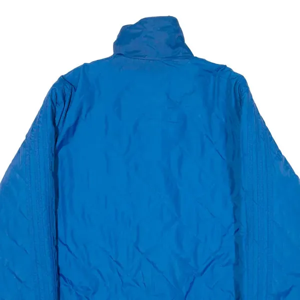 ADIDAS Reversible Insulated Mens Quilted Jacket Blue S