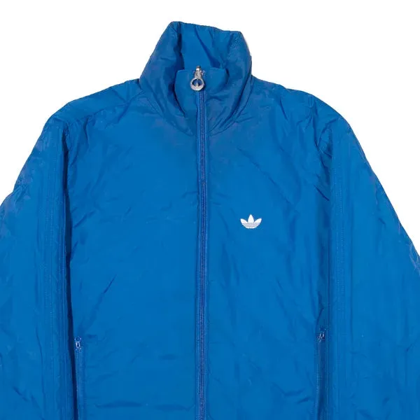 ADIDAS Reversible Insulated Mens Quilted Jacket Blue S