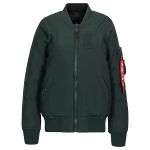 Alpha Industries Women's Patrol Green MA-1 Reversable Down Flight Jacket