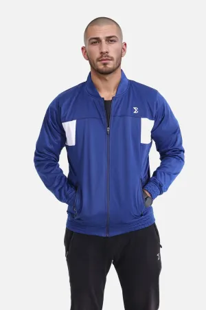 Bellwether Blue Men Tracksuit Jacket