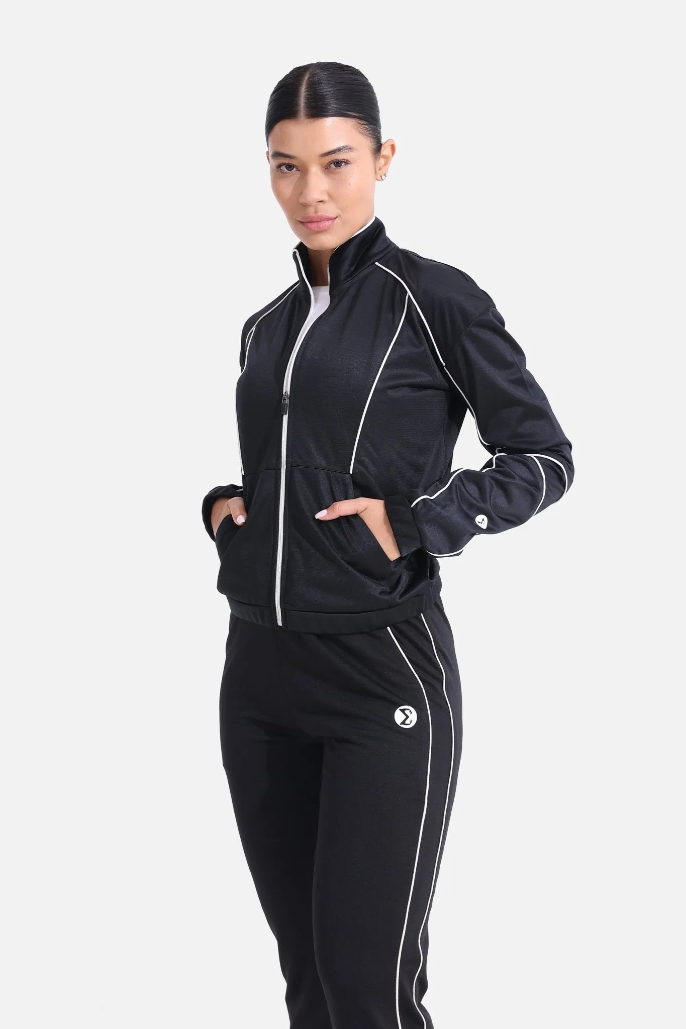 Black Tracksuit Jacket