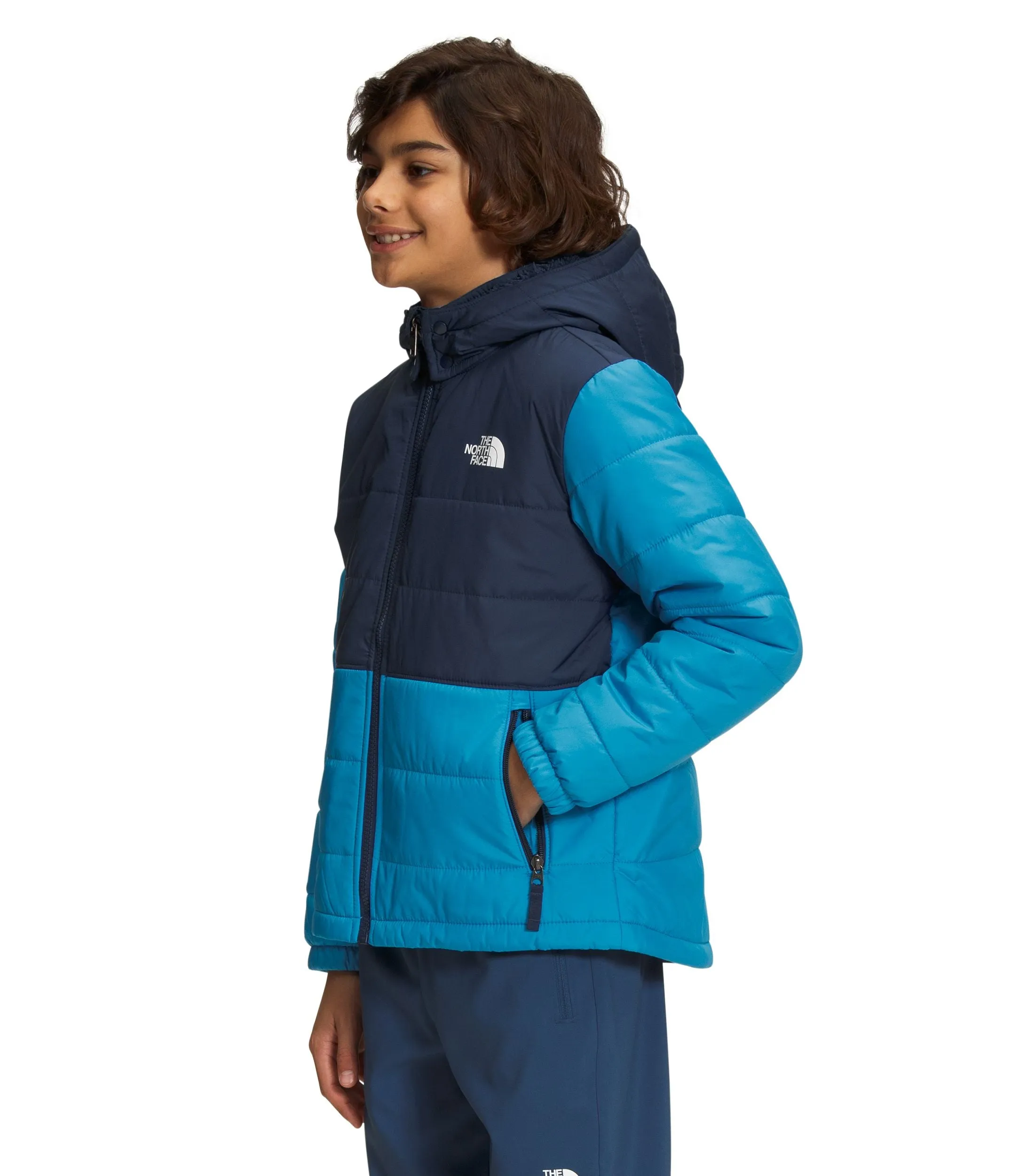 Boys' Reversible Mount Chimbo Full Zip Hooded Jacket