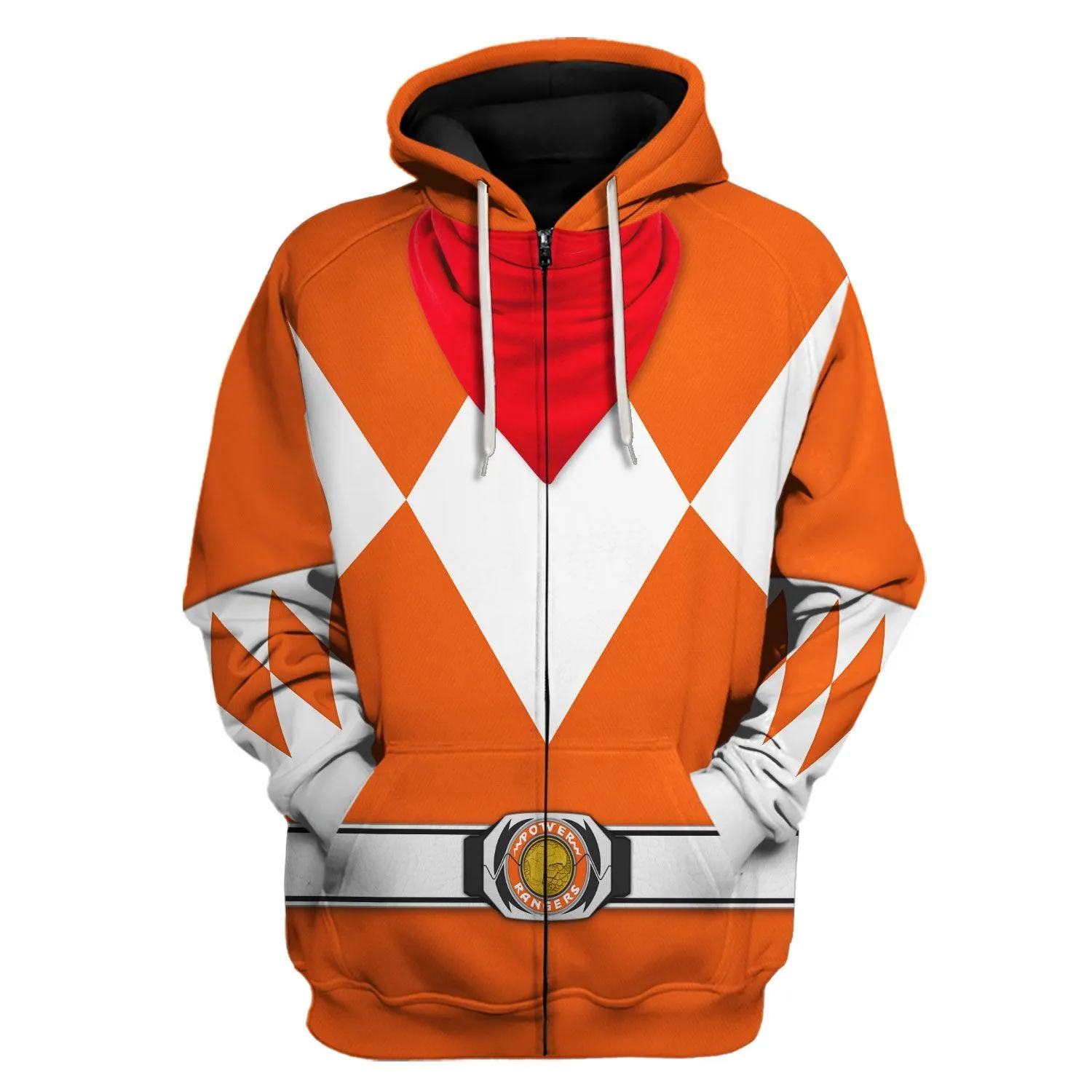 Bulk and Skull Orange Ranger Hoodies Sweatshirt T-shirt Hawaiian Sweatpants