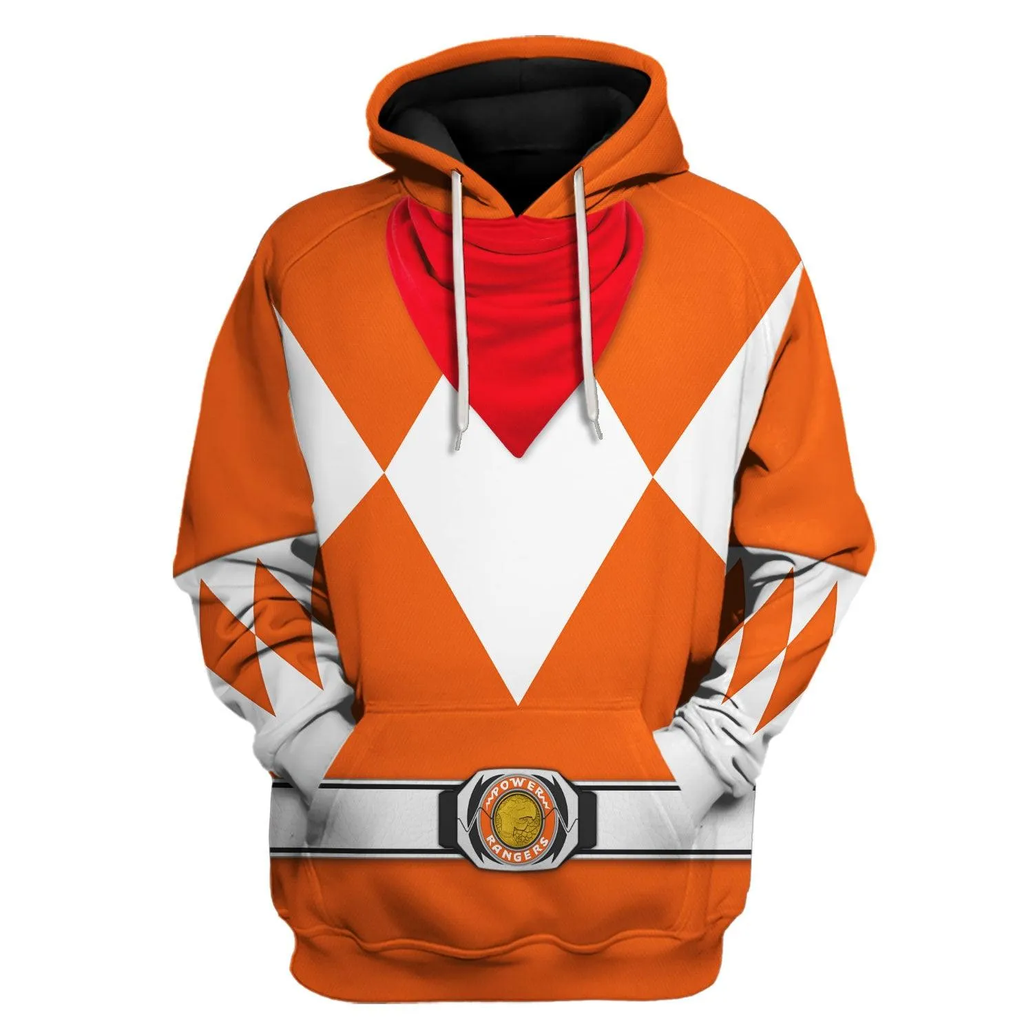 Bulk and Skull Orange Ranger Hoodies Sweatshirt T-shirt Hawaiian Sweatpants