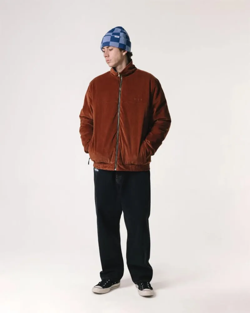 Butter Goods Reversible Jacket Lodge Cord Rust Lake