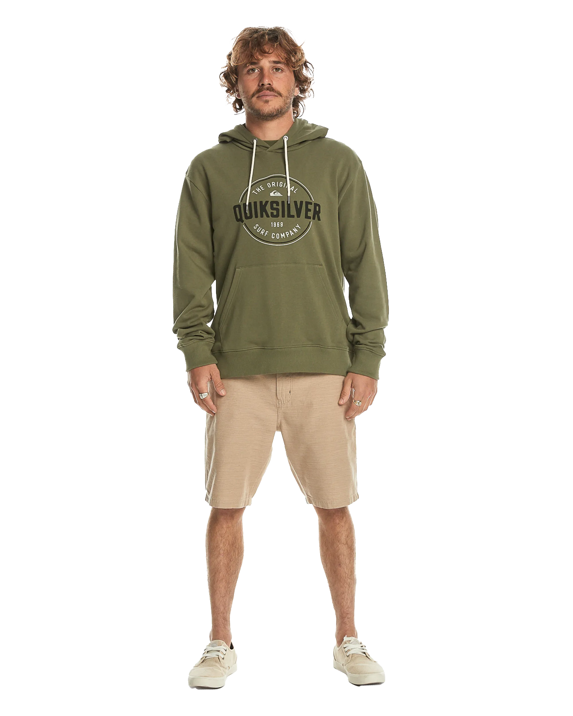 Circle Up Hoodie in Four Leaf Clover