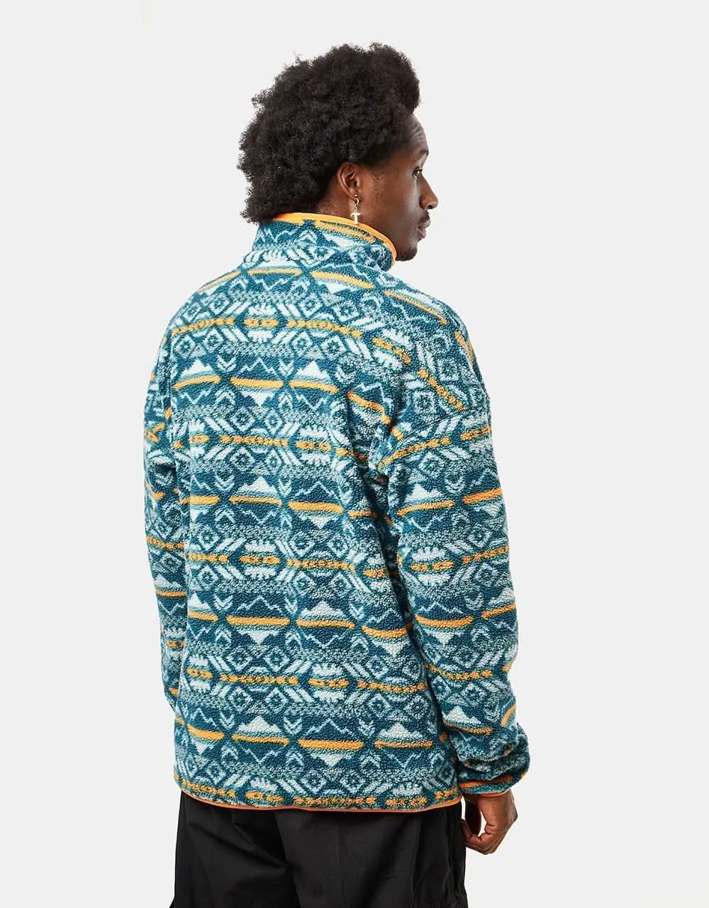 Columbia Helvetia™ Half Snap Fleece - Night Wave Checkered Peaks Multi