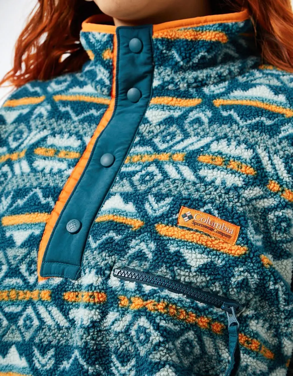 Columbia Helvetia™ Half Snap Fleece - Night Wave Checkered Peaks Multi