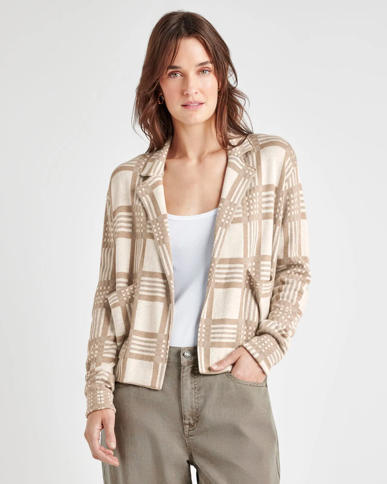 Estelle Plaid Jacket