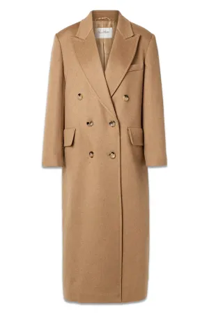 Fungo Double-breasted Camel Hair Coat