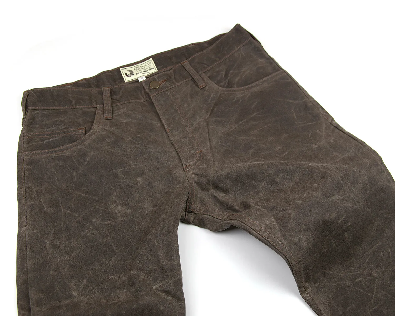 GN.04 Waxed Canvas Pants - Havana