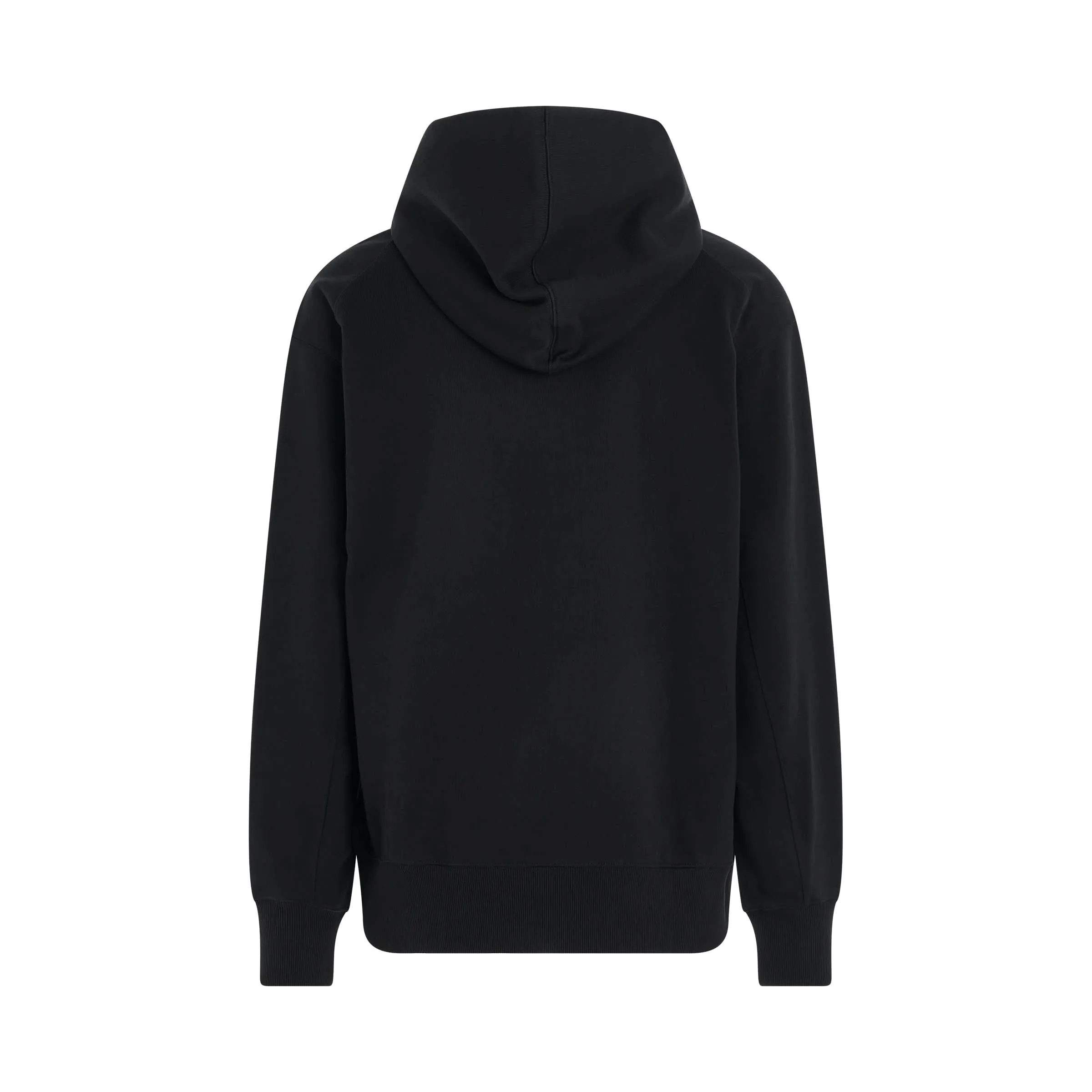 Graphic Logo Hoodie in Black