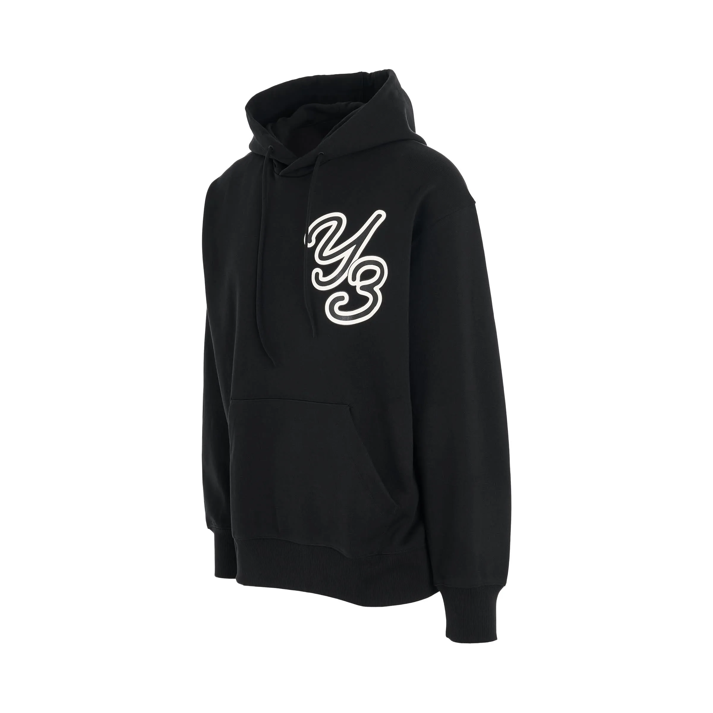 Graphic Logo Hoodie in Black