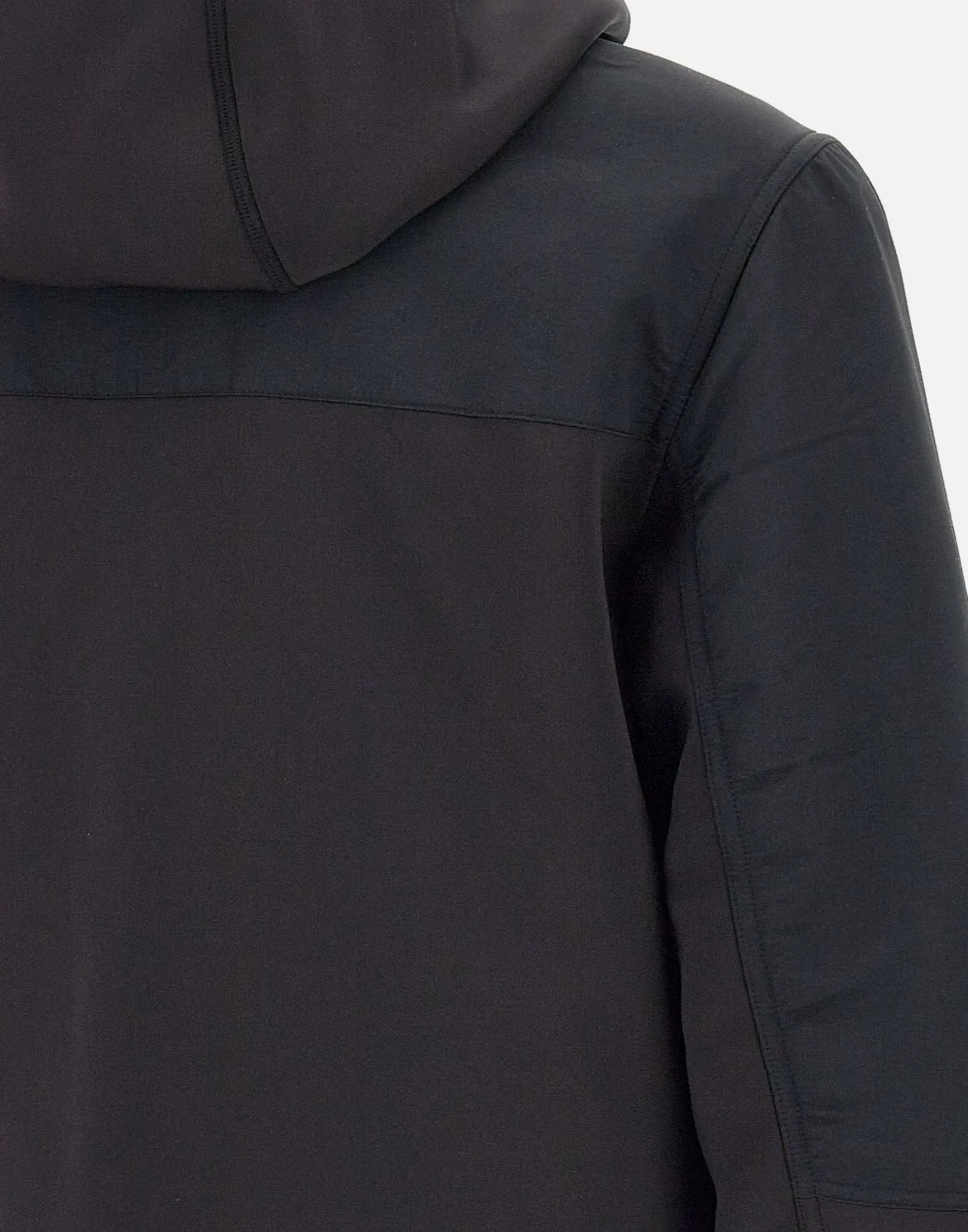 Grover Black Neoprene Sweatshirt