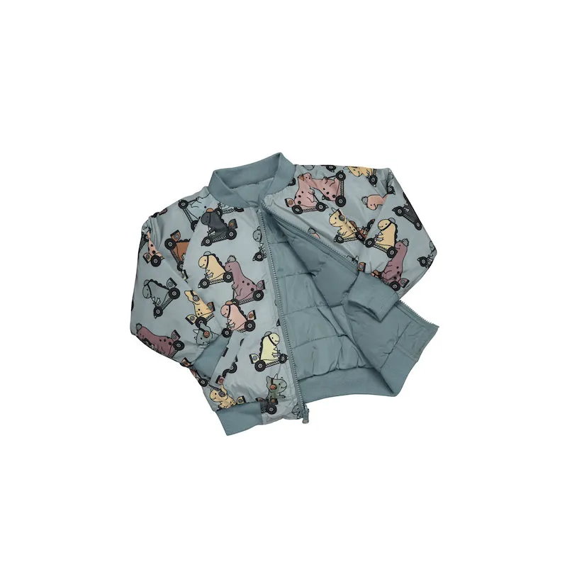 Huxbaby Dino Racer Reversible Bomber