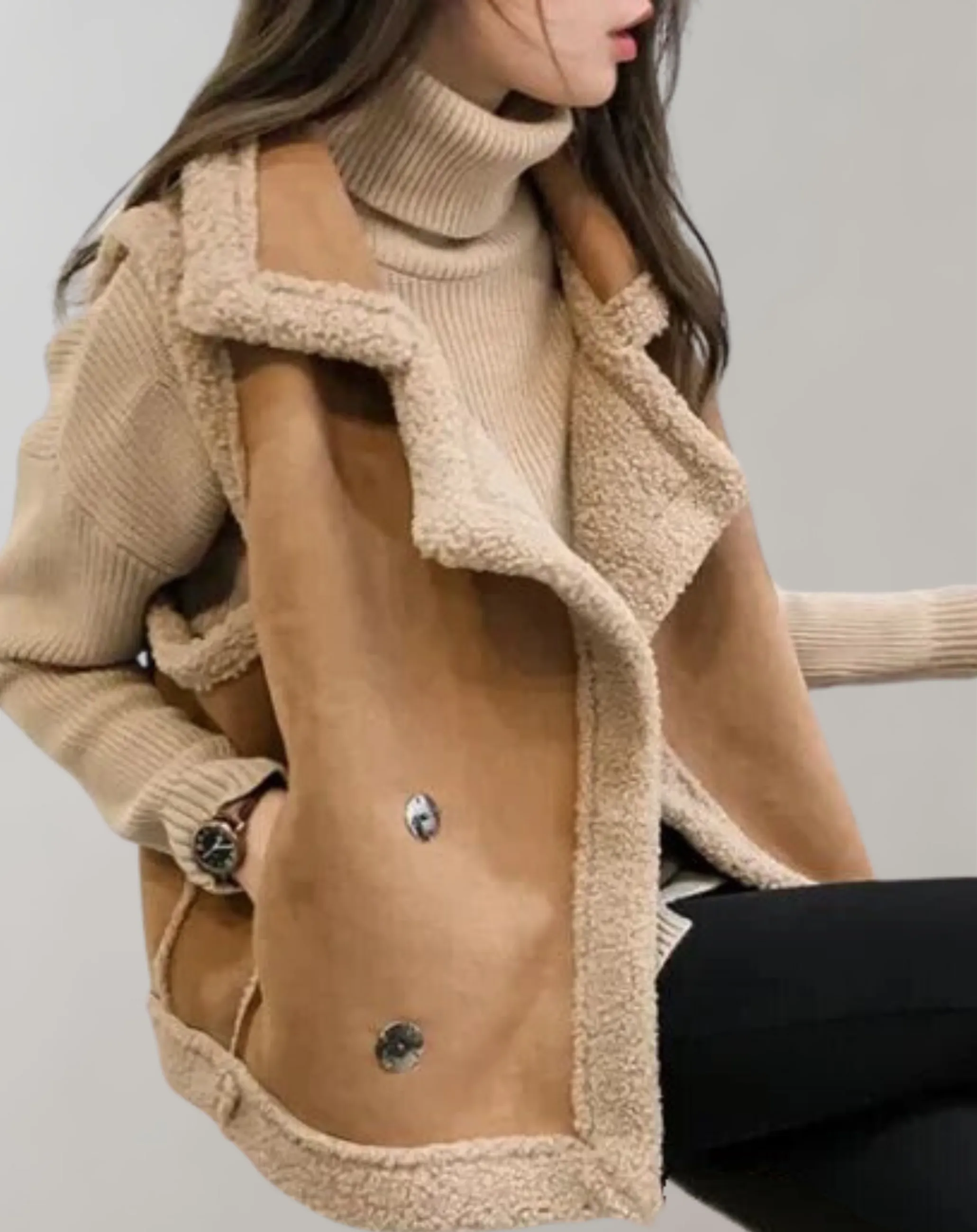 Ivyshape | Chic and Relaxed Winter Jacket