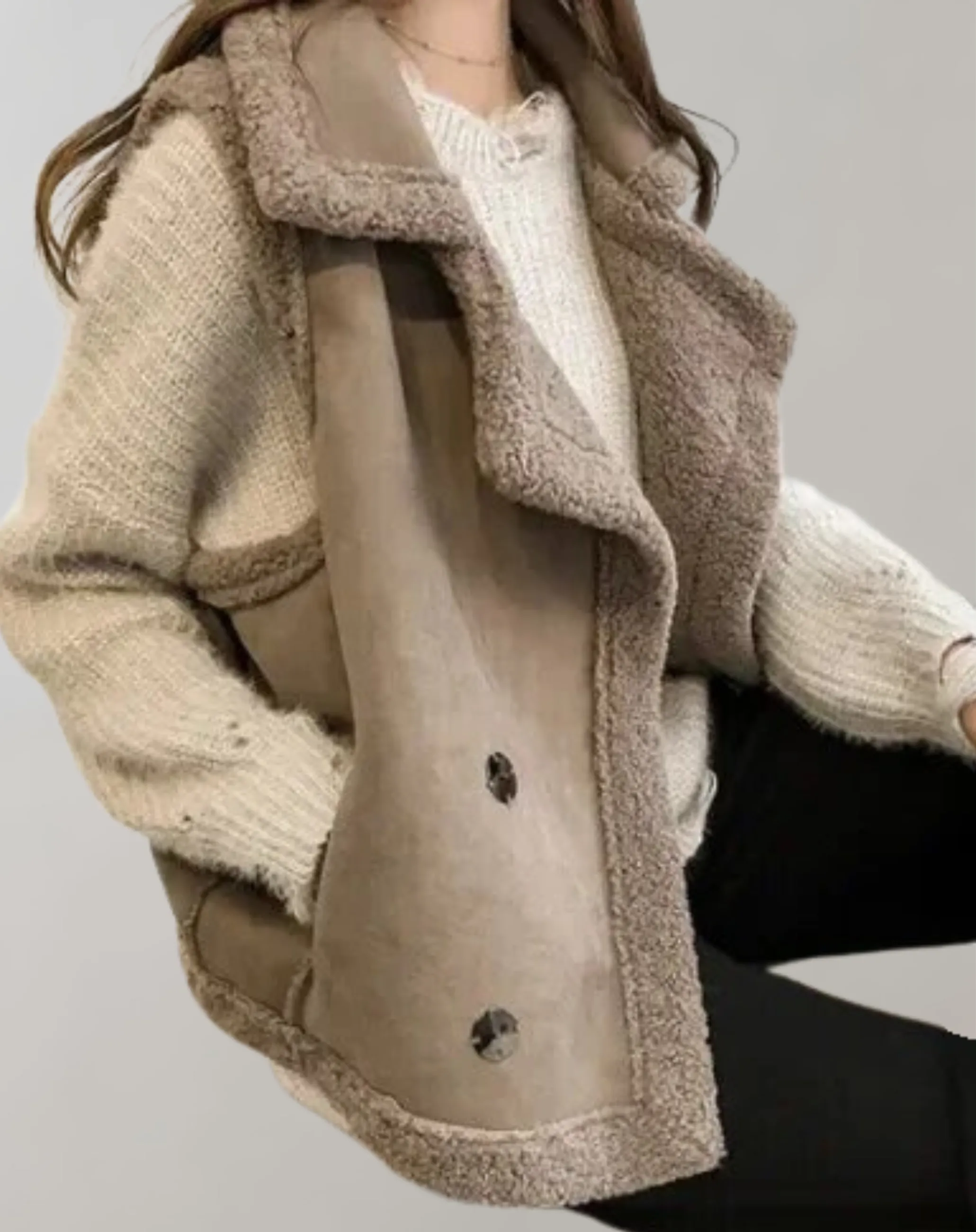 Ivyshape | Chic and Relaxed Winter Jacket