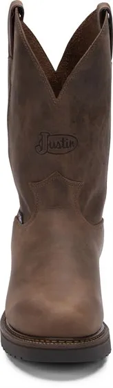 JUSTIN MEN'S BALUSTER BAY GAUCHO PULL ON WORK BOOT- 4444