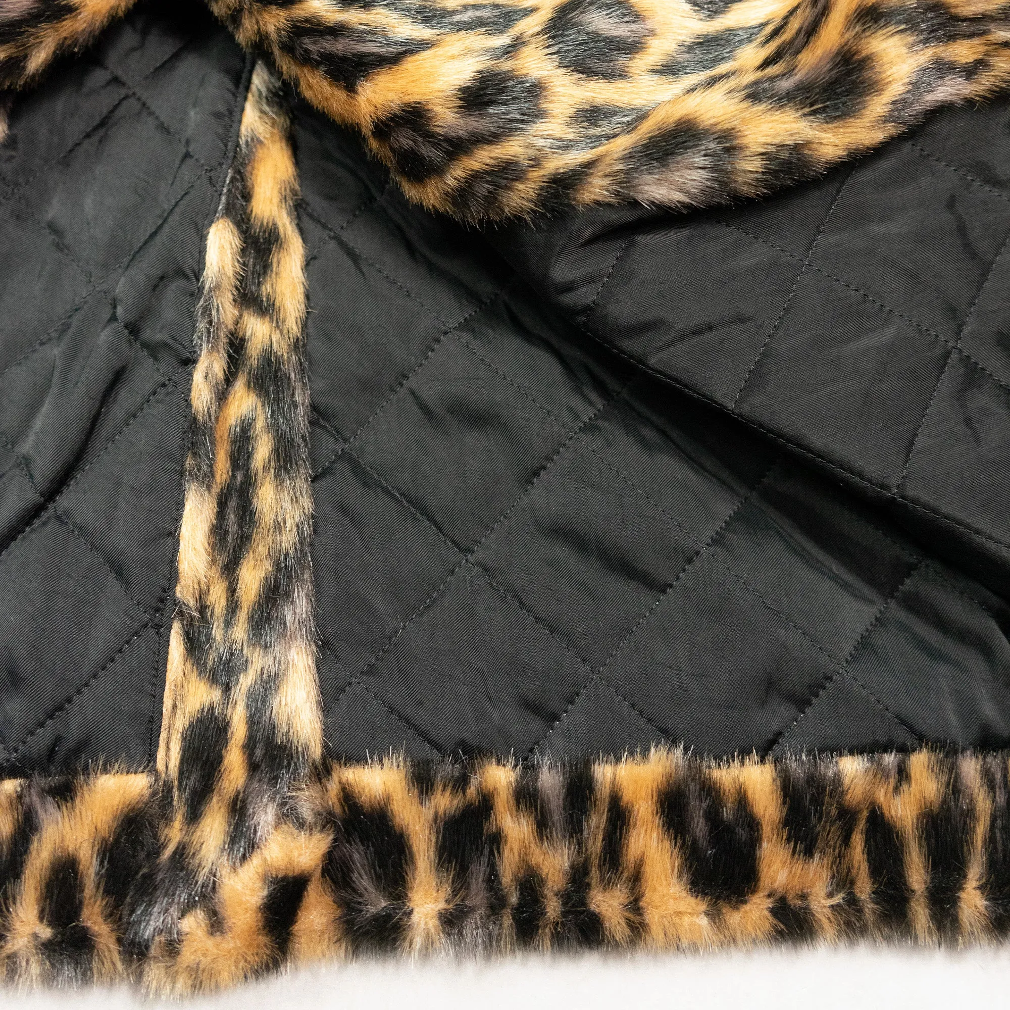 LEOPARD FUR COAT