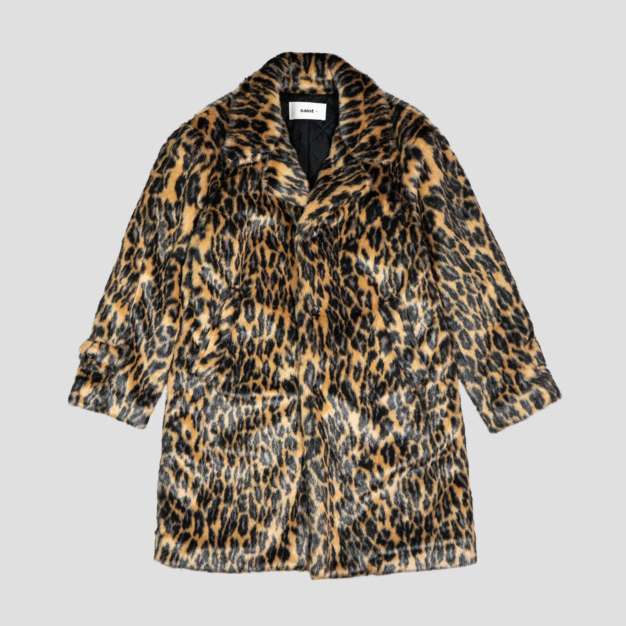 LEOPARD FUR COAT