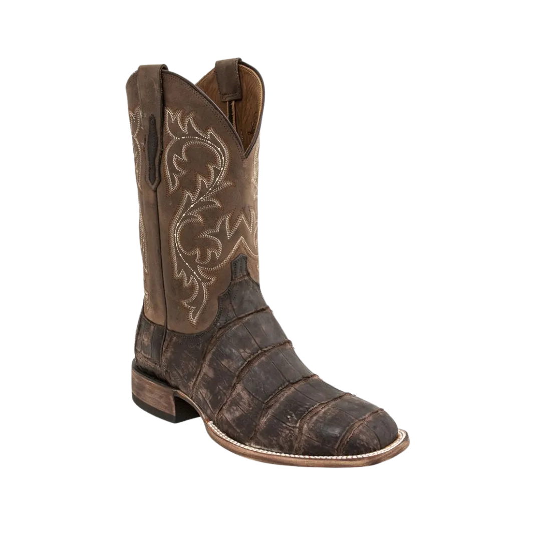 Lucchese Men's Malcolm Giant Gator Square Toe Boot