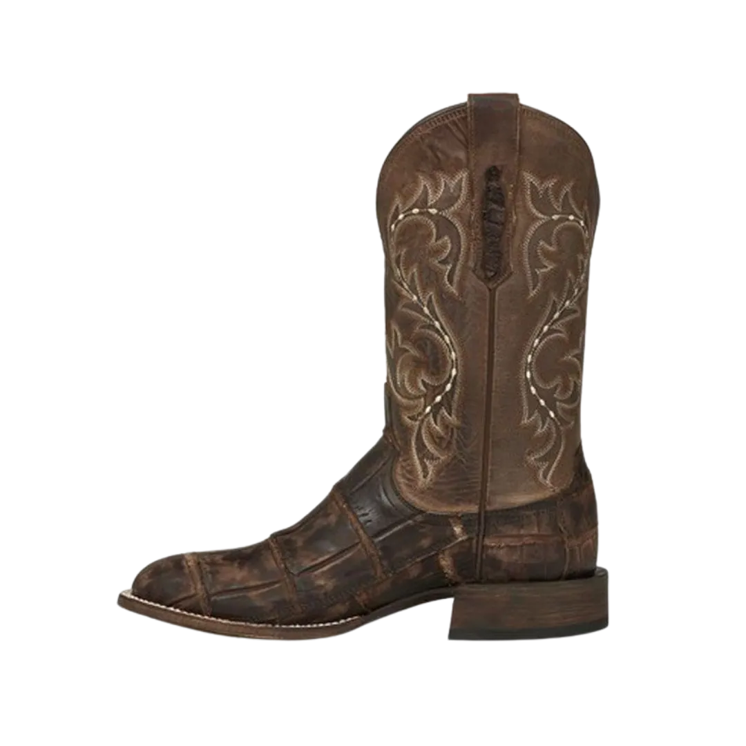 Lucchese Men's Malcolm Giant Gator Square Toe Boot