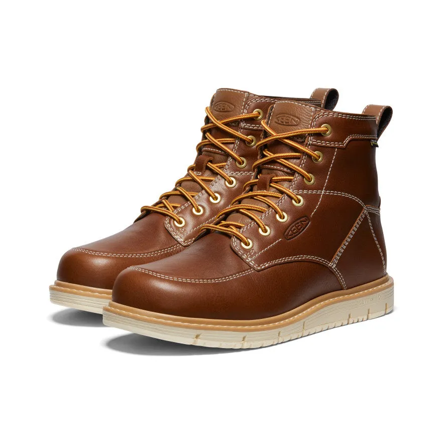 Men's San Jose 6" Waterproof Boot (Soft Toe)  |  Tortoise Shell/Star White