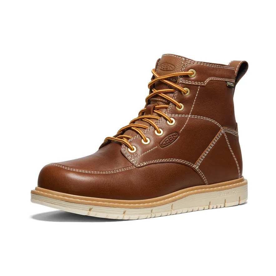 Men's San Jose 6" Waterproof Boot (Soft Toe)  |  Tortoise Shell/Star White