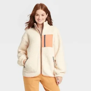 New - Women's Faux Shearling Jacket - Universal Thread