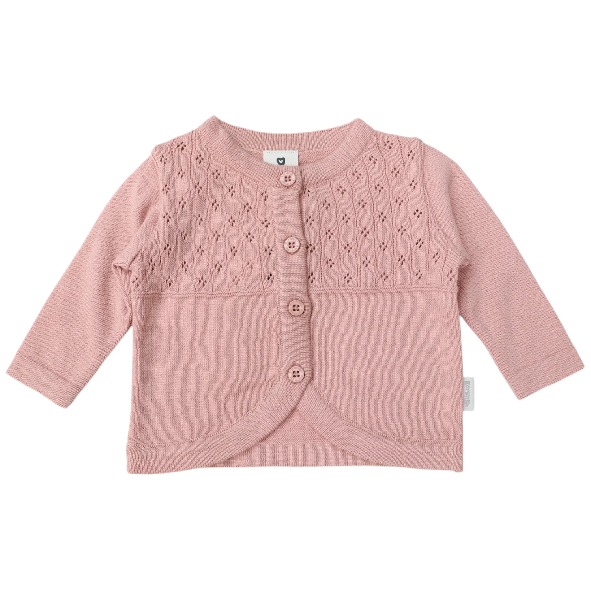 Organic Cardigan Pink