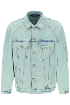 Palm Angels Denim Overdye Jacket