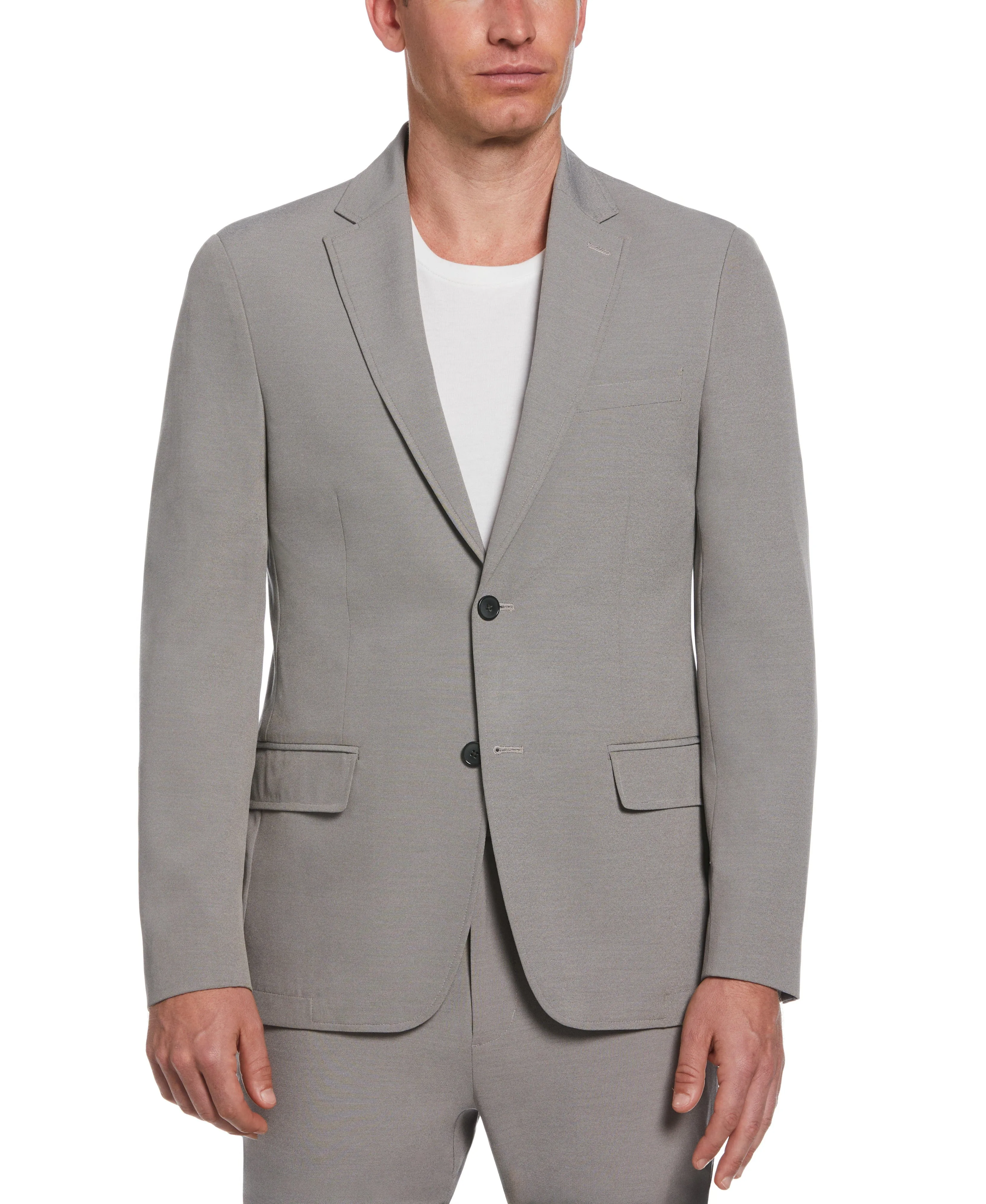 Slim Fit Grey Modern Performance Tech Suit