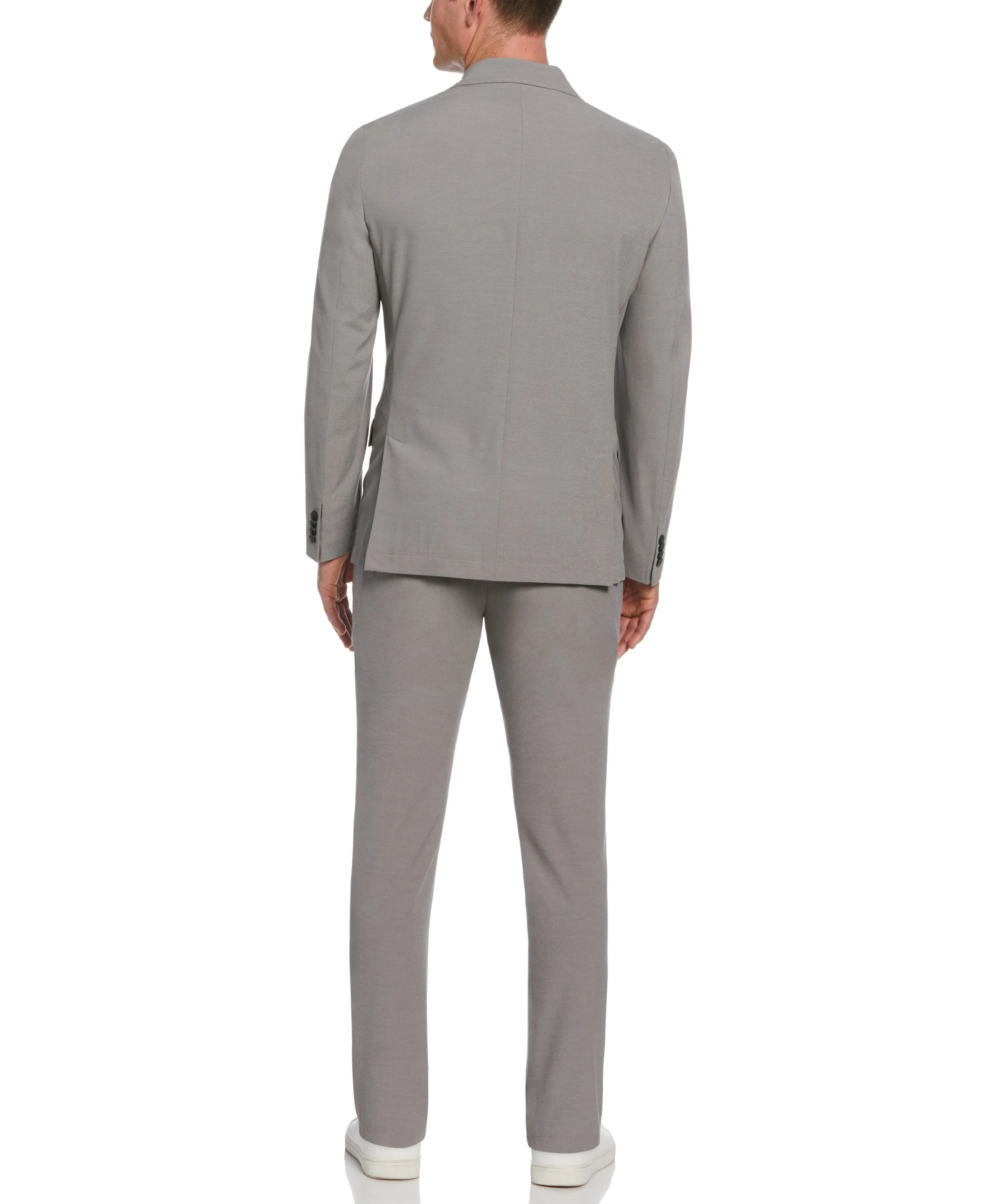 Slim Fit Grey Modern Performance Tech Suit