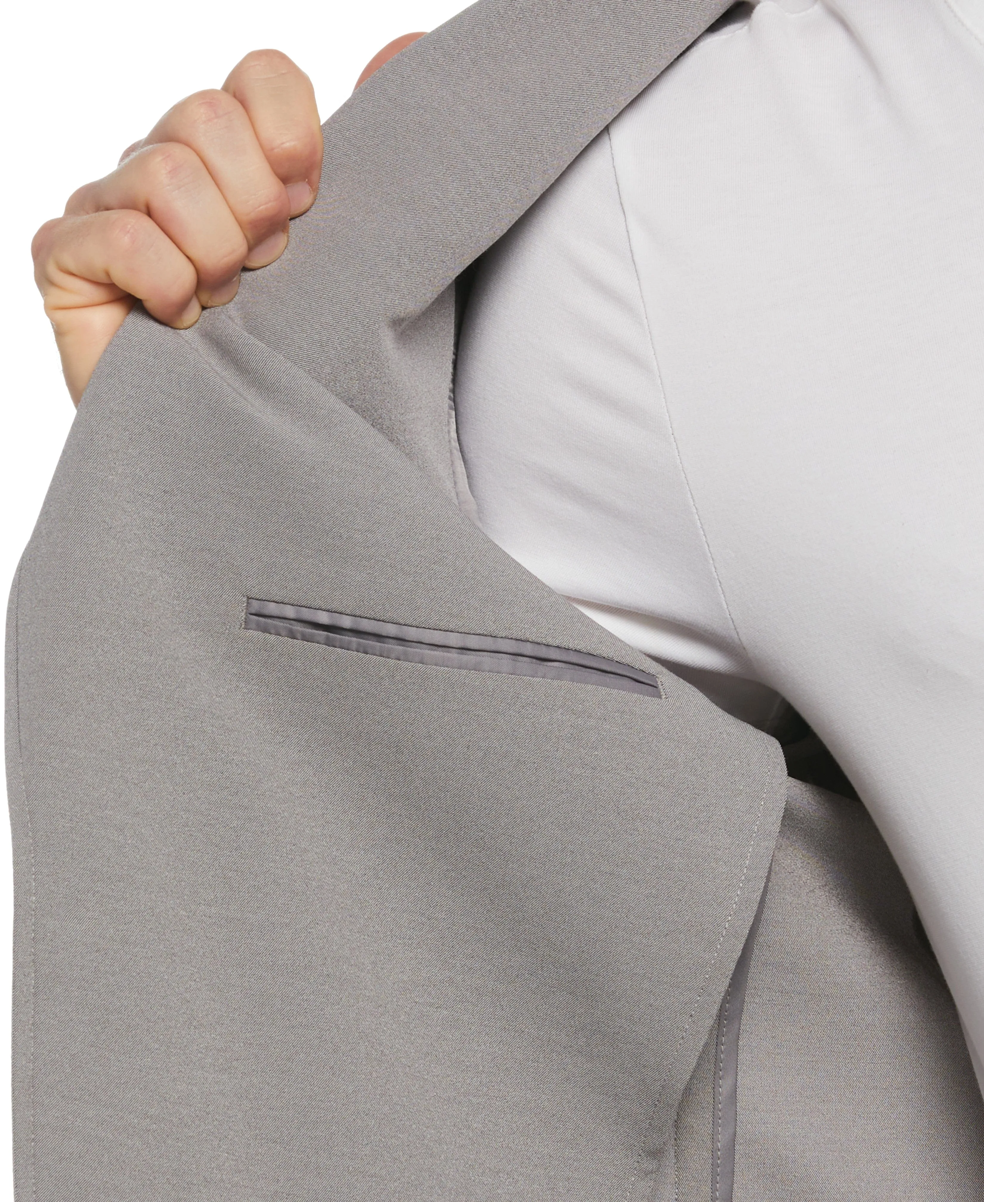 Slim Fit Grey Modern Performance Tech Suit