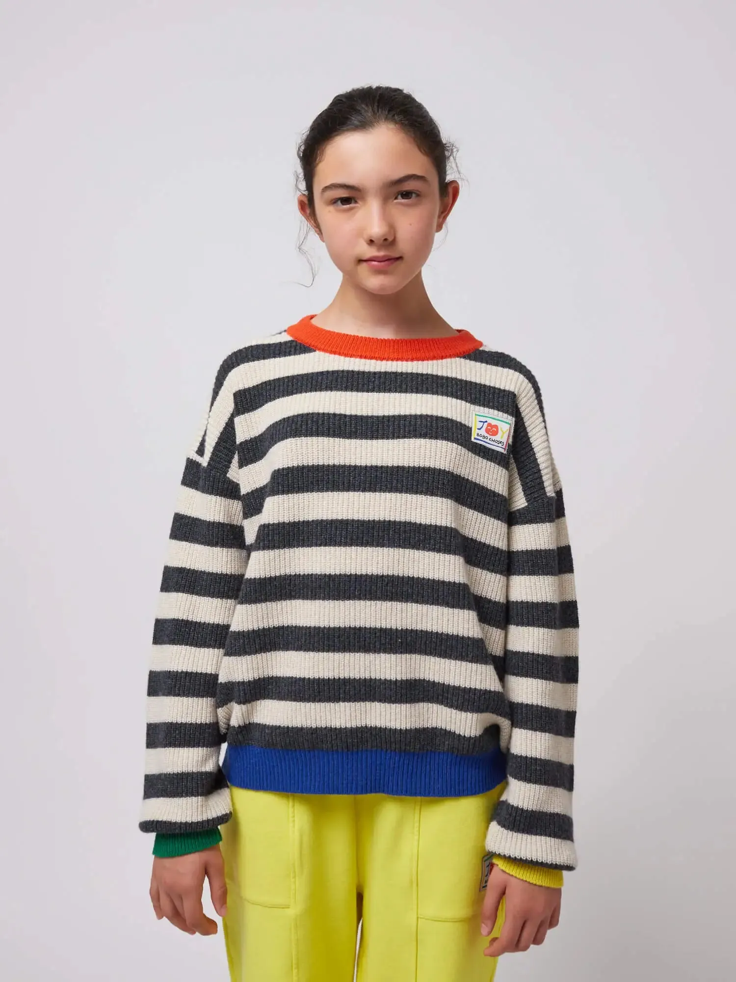 Smiling stripes jumper