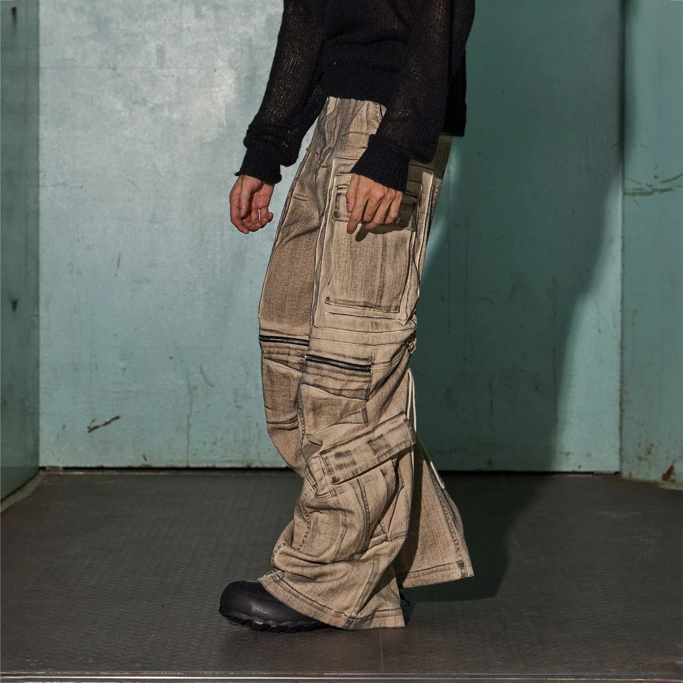 Tactical Zip Cargo Pants