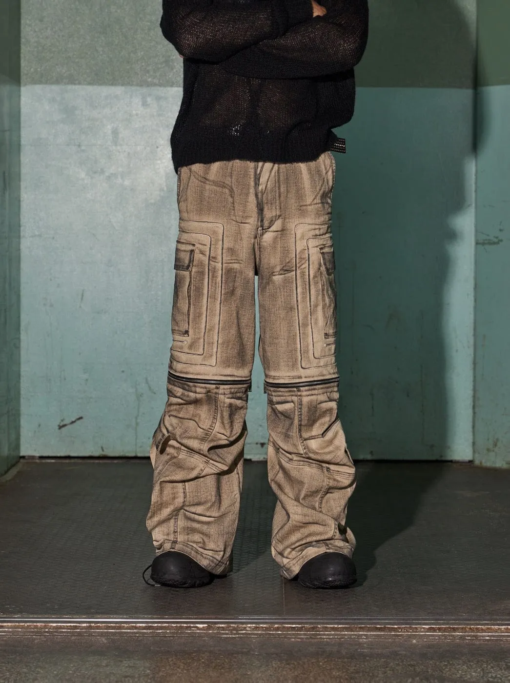 Tactical Zip Cargo Pants