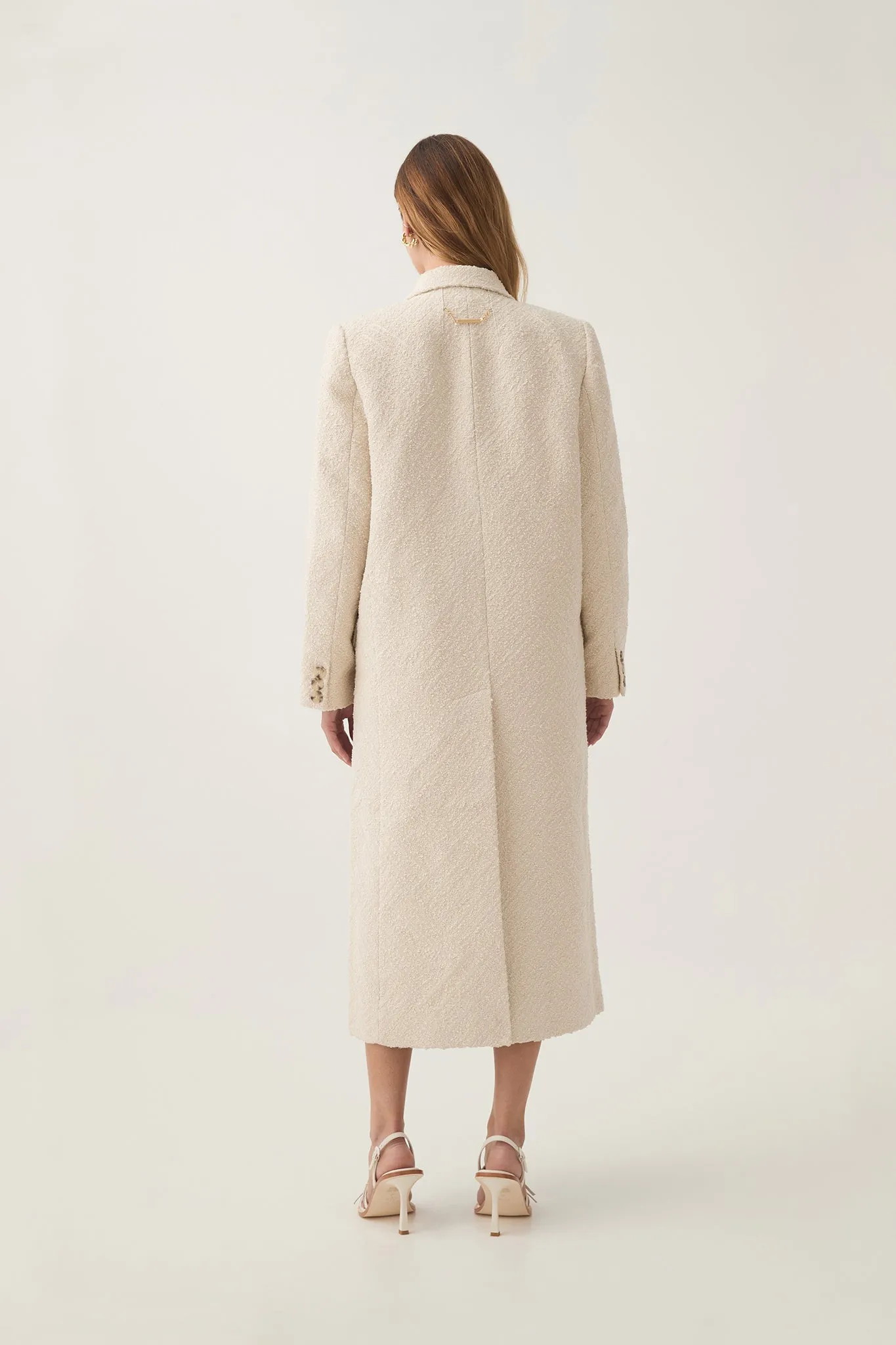 Tectonic Jacquard Coat