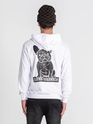 White Clone Woof Hoodie