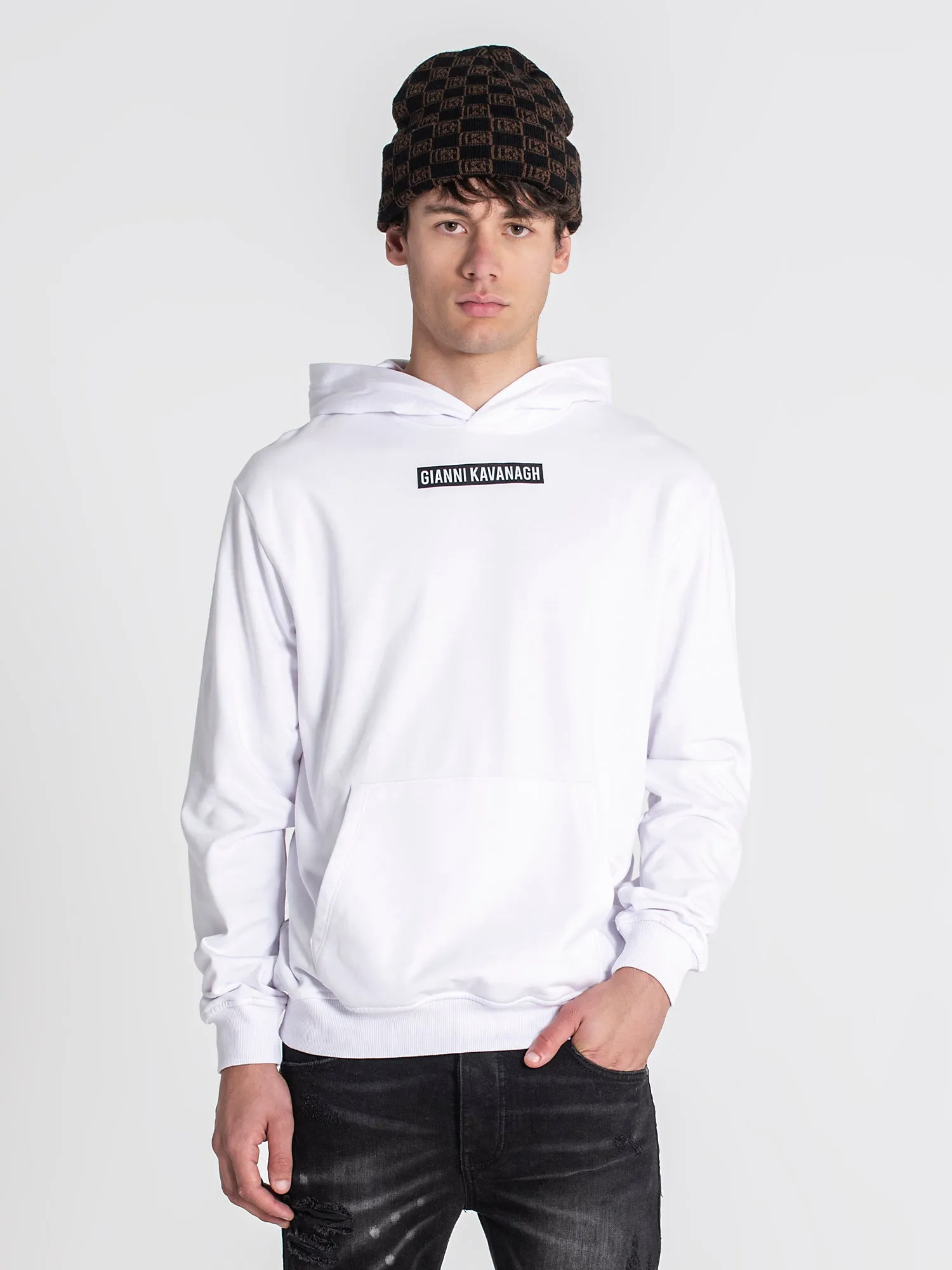 White Clone Woof Hoodie